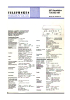 Telefunken TA-350-Service-Manual